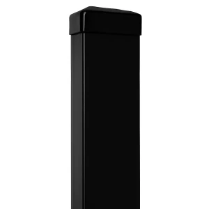 Plotový sloupek 60x40x1,2 mm, délka 2,4 m, černý