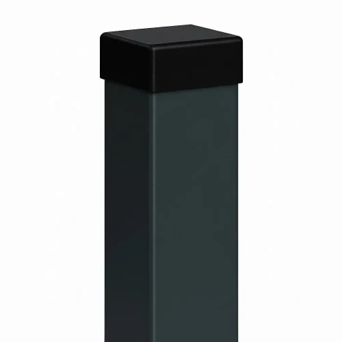 Plotový sloupek 80x80x2 mm, délka 2,4 m, antracitově šedý GPV-700-73 (1)