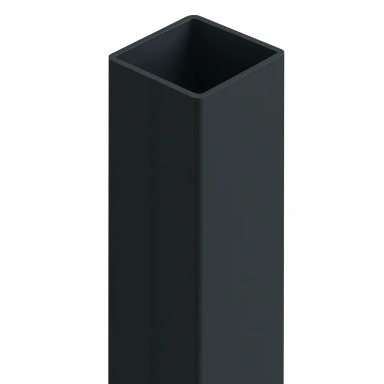 Plotový sloupek 80x80x2 mm, délka 2,4 m, antracitově šedý GPV-700-73 (2)