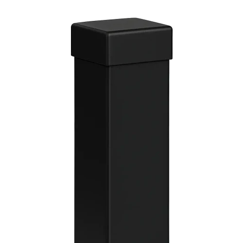 Plotový sloupek 80x80x2 mm, délka 2,4 m, černý GPV-700-74 (1)