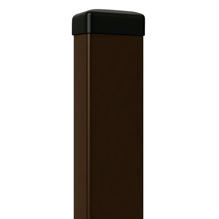 Plotový sloupek 60x40x1,2 mm, délka 2,4 m, hnědý GPV-700-68 (1)