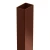 Plotový sloupek 60x40x1,2 mm, délka 2,4 m, hnědý GPV-700-68 (2)