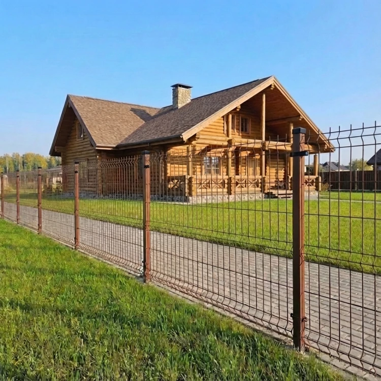 Plotový sloupek 60x40x1,2 mm, délka 2,4 m, hnědý GPV-700-68 (4)