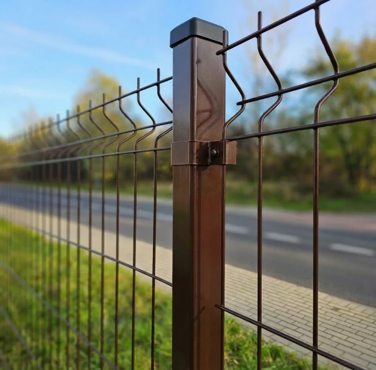 Plotový sloupek 60x40x1,2 mm, délka 2,4 m, hnědý GPV-700-68 (5)