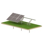 Solární KIT T1V Light pozemní konstrukce pro