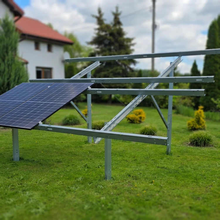 Solární KIT N2V Light – pozemní konstrukce PV pro 8 panelů GPV-N2V-L8 (9)