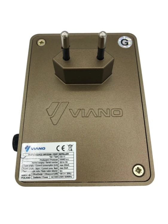 Odstraszacz gryzoni - Viano Duo Gold OD-11 PV-400-32 (3)