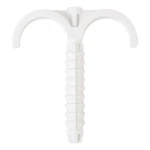 Krátká dvouramenná příchytka pro upevnění instalačních trubek 60 ks