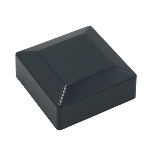 Krytka čepička záslepka na sloupek plotu 80x80 grafit 000-131 (1)