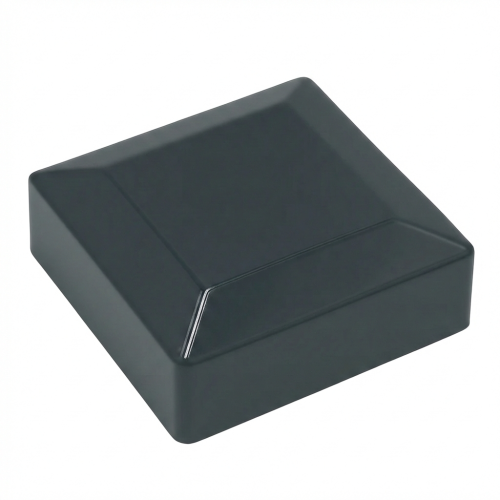 Krycí čepička záslepka na plotový sloupek 100x100 grafit 000-133 (1)