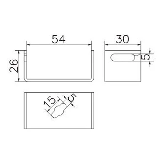 Nástěnná kontrolní skříňka 150x150x100mm z plastu šedá 000-173 (2)