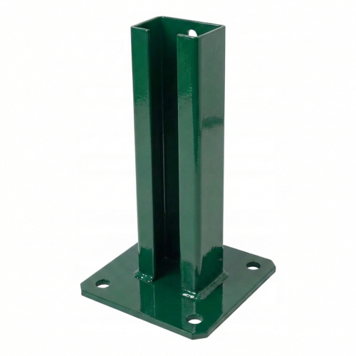 Základna plotového sloupku 60x40 zelená RAL 6005 pozinkovaná 000-155 (1)