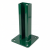 Základna plotového sloupku 60x40 zelená RAL 6005 pozinkovaná 000-155 (1)