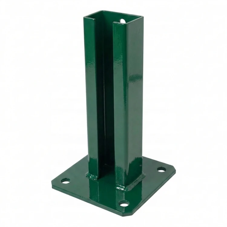 Základna plotového sloupku 60x40 zelená RAL 6005 pozinkovaná 000-155 (1)