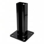 Patka sloupku plotu 60x40 černá RAL 9005 pozinkovaná
