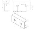 Profilový konektor 10cm Eloxovaný PV-18-04 (1)
