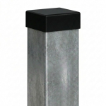 Plotový sloupek 100x100x2 mm, délka 2,4 m, pozinkovaný