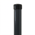 Plotový sloupek Fi 48,3x1,5, délka 2,3 m, grafitový RAL 7016 000-227 (1)
