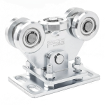 Pojezdný vozík 80 ocelové kladky pro samonosné posuvné brány