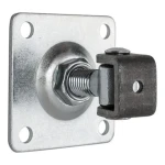 Nastavitelný závěs se štítkem M20 100x100x4 mm pro brány a branky