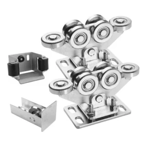 Sada vozíků 80 (6-kladkový) + příslušenství KIT pro samonosné posuvné brány