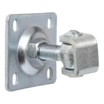 Nastavitelný závěs se štítkem M16 80x80x3 mm, oko pozinkované