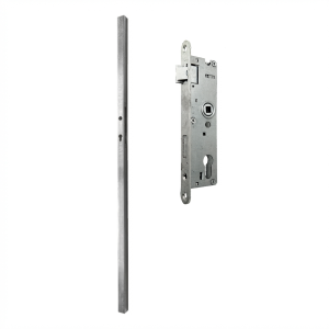 Sloupek 60x40x1,5x1500 mm s kazetou a zámkem 72/34