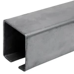 Profil C kolejnice pro samonosné posuvné brány 80x80x27,5x5 mm 6000 mm