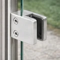 Držák skla 45x45x26 mm, sklo 6-10,76 mm, AISI 304, plochý systém, satén 000-260 (3)