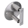 Boční uchycení sloupku fi 42,4 mm na trubku fi 100 mm AISI 304 satén 000-299 (1)