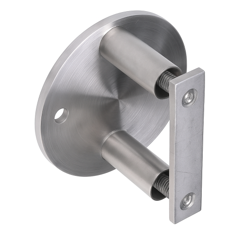 Boční uchycení sloupku fi 42,4 mm na trubku fi 100 mm AISI 304 satén 000-299 (1)