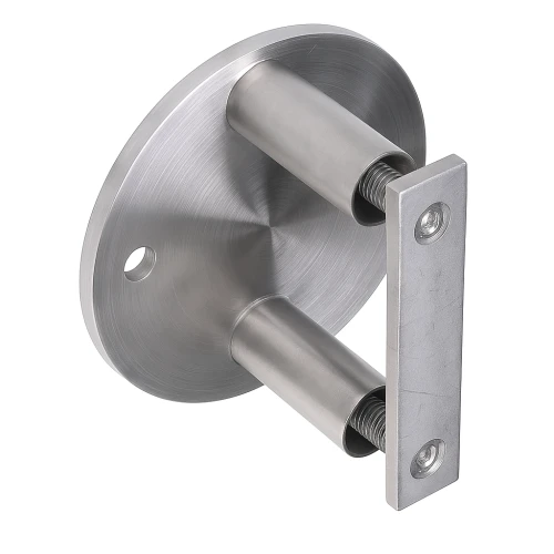 Boční uchycení sloupku fi 42,4 mm na trubku fi 100 mm AISI 304 satén 000-299 (1)