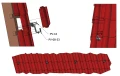 Střešní Hák Vario 3x Nastavitelný Nerezová Ocel A2/1.4301/304 - 120mm PV-08-33-A2 (2)