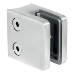 Držák skla 45x45x26 mm sklo 8-10,76 mm AISI 304 systém 48,3 mm satén