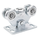 Pojezdný bránový vozík 80 pro posuvnou bránu – 5-kladkový, ocelové kladky