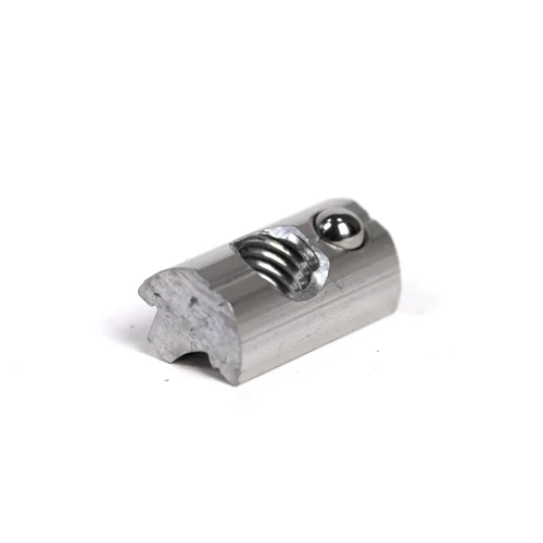 Drážkovací matice M8 s pružnou kuličkou PV-05