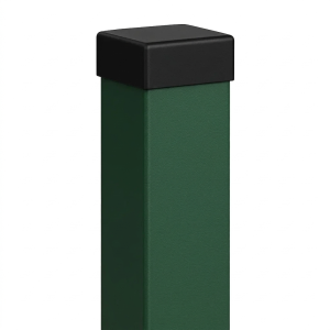 Plotový sloupek 80x80x2 mm, délka 2,4 mb, zelený RAL 6005