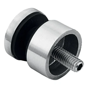 Bodový držák pro sklo 6-12mm fi 30/13/M8x40 AISI304 systém plochý lesk