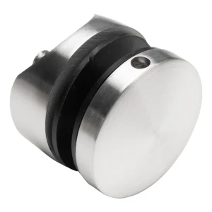Bodový úchyt pro sklo 8-17,52mm fi 50/8/M10x50 AISI304 satén
