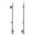 Koncový sloupek levý fi 42,4x1230mm AISI304 boční uchycení satén 000-525 (1)