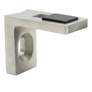 Držák skla 40x35x20 mm AISI304 systém 42,4 satén