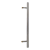 Madlo dveřní jednostranné kulaté 32×800 mm – nerezová ocel AISI 304, satén, uchycení 45° 000-723 (1)