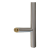Madlo dveřní jednostranné kulaté 32×800 mm – nerezová ocel AISI 304, satén, uchycení 45° 000-723 (2)