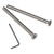 PINOX oboustranná dveřní klika kulatá černá fi 32 x 1400 mm AISI 304 000-747 (3)