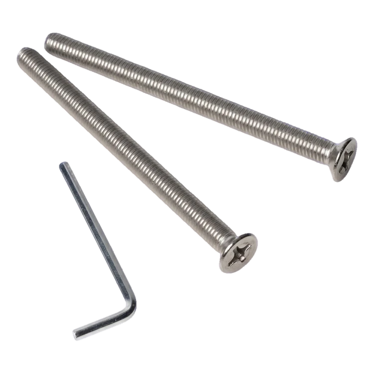 PINOX oboustranná dveřní klika kulatá černá fi 32 x 1400 mm AISI 304 000-747 (3)