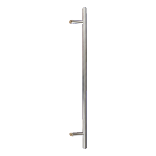 Madlo-táhlo dveřní jednostranné kulaté 45° ocel AISI 304 satén 32×1000 mm 000-752 (1)