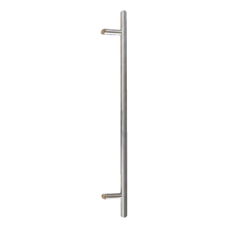 Madlo-táhlo dveřní jednostranné kulaté 45° ocel AISI 304 satén 32×1000 mm 000-752 (1)