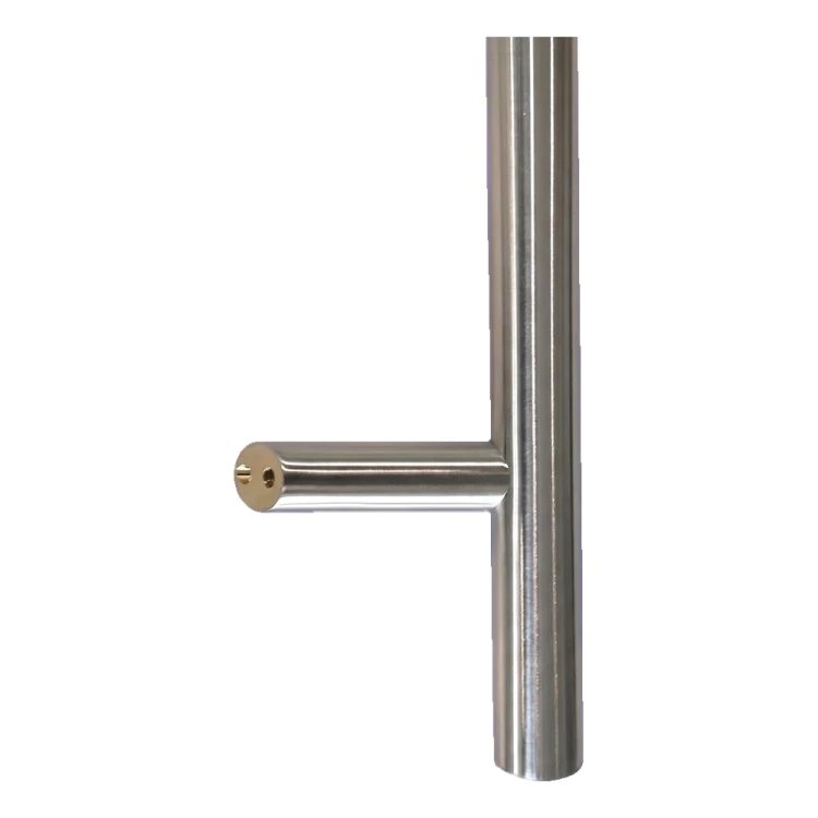 Madlo-táhlo dveřní jednostranné kulaté 45° ocel AISI 304 satén 32×1000 mm 000-752 (2)