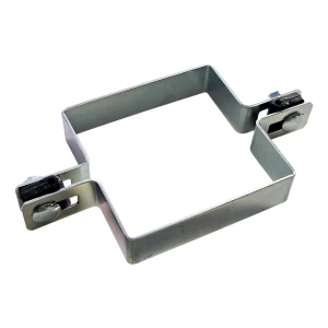 Přechodová objímka na plotové panely 100x100 mm pozinkovaná