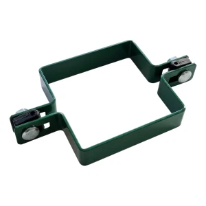 Průchodová svorka pro plotové panely 100x100 mm zelená